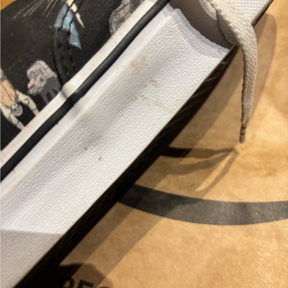 VANS Authentic Era Star Wars Dark Side Planet Hoth limited Size 8 Mens 9.5 women - Picture 6 of 8